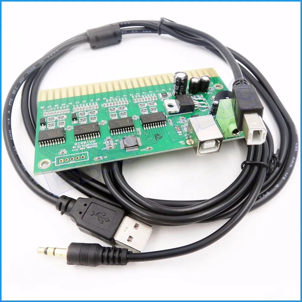 1 шт. ПК JAMMA USB конвертер доска для аркадные игры машина PC2 Джамма PCB игры