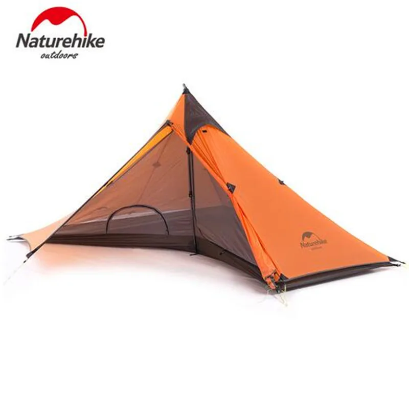 

Naturehike 1 Person Camping Tent 20D Nylon 4 Season Backpacking Tent Ultralight Hiking Trekking Tents For Outdoor Sports Trip