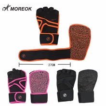 Нескользящие дышащие гантели тренажерный зал для тяжелоатлетов спортивное оборудование мужские и женские короткие перчатки на половину пальцев