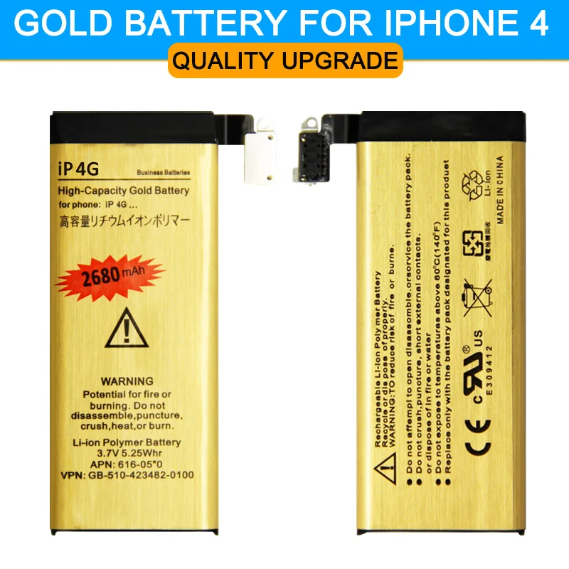 Hot sell ! Original ABV Gold High Quality Mobile phone battery for Apple iphone 4 iPhone4 4G IP-4G Battery 2018 New Hot sell ! Original ABV Gold High Quality Mobile phone battery for Apple iphone 4 iPhone4 4G IP-4G Battery 2018 New