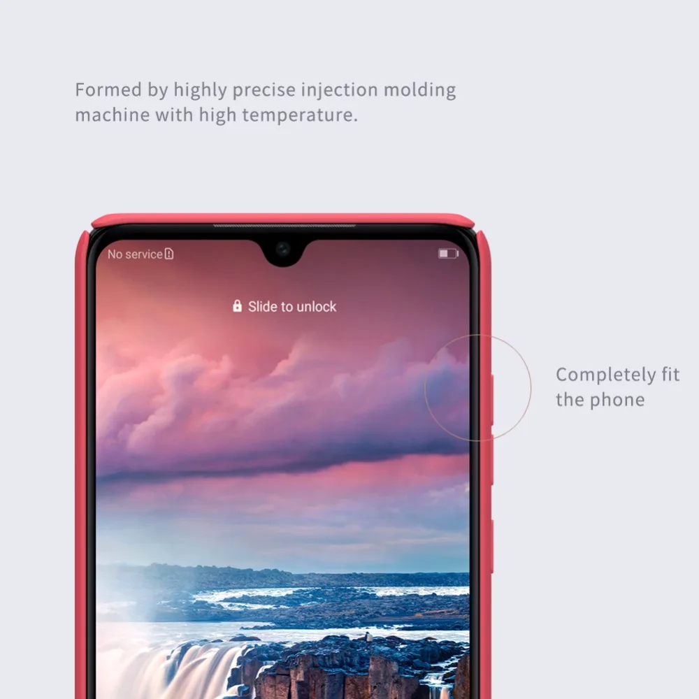 Huawei P30 чехол Nillkin суперматовый чехол ультра-тонкий жесткий чехол-накладка Матовый телефон случае для huawei P30 Nilkin Защитный чехол