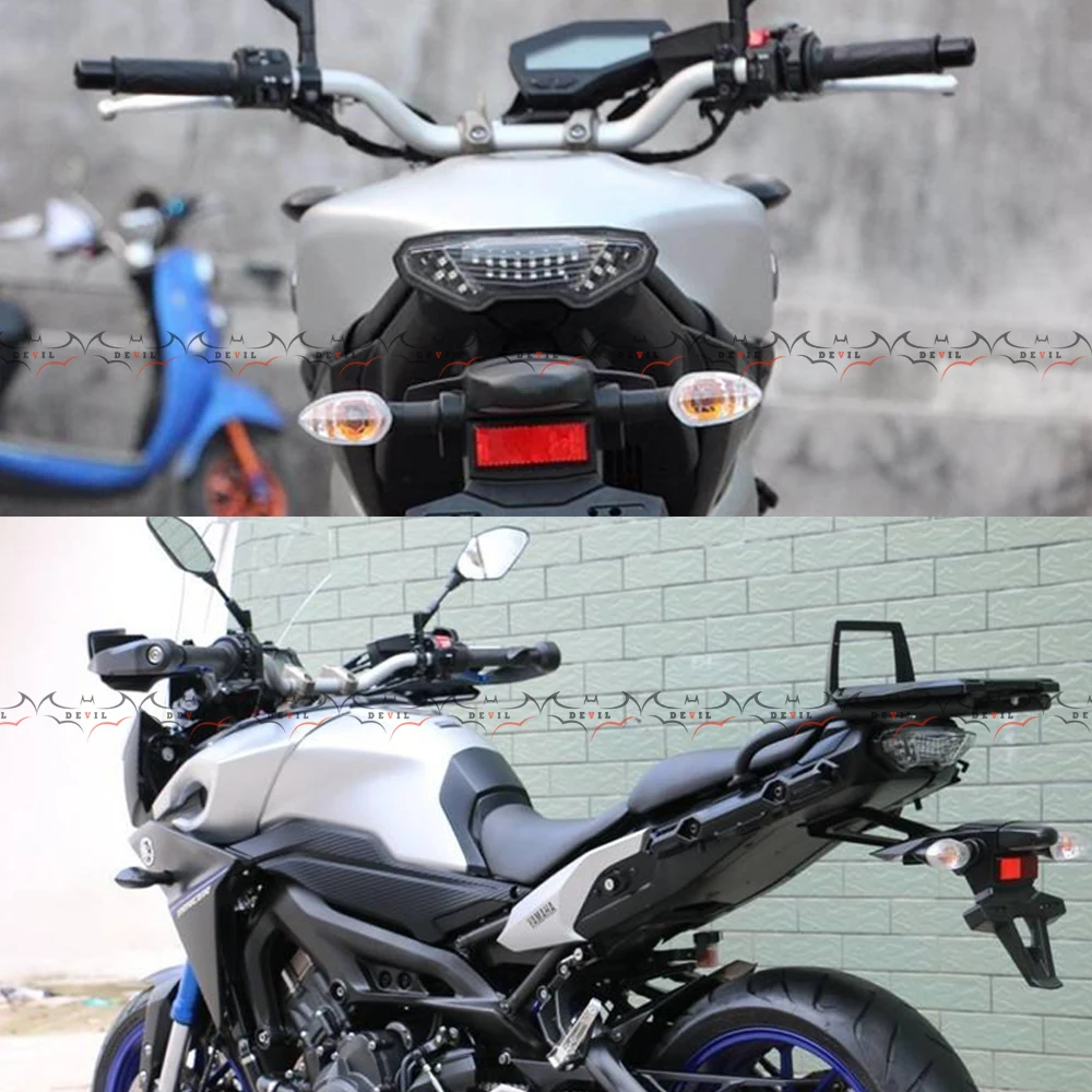 Светодиодный задний фонарь указатель поворота для YAMAHA MT 09 14 16 Φ MT09 Tracer 900/GT MT10 FZ10 15
