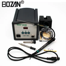 Паяльная станция с быстрым нагревом SMD 203H 90W высокого качества+ Электрический паяльник с инструментами для ремонта сварки