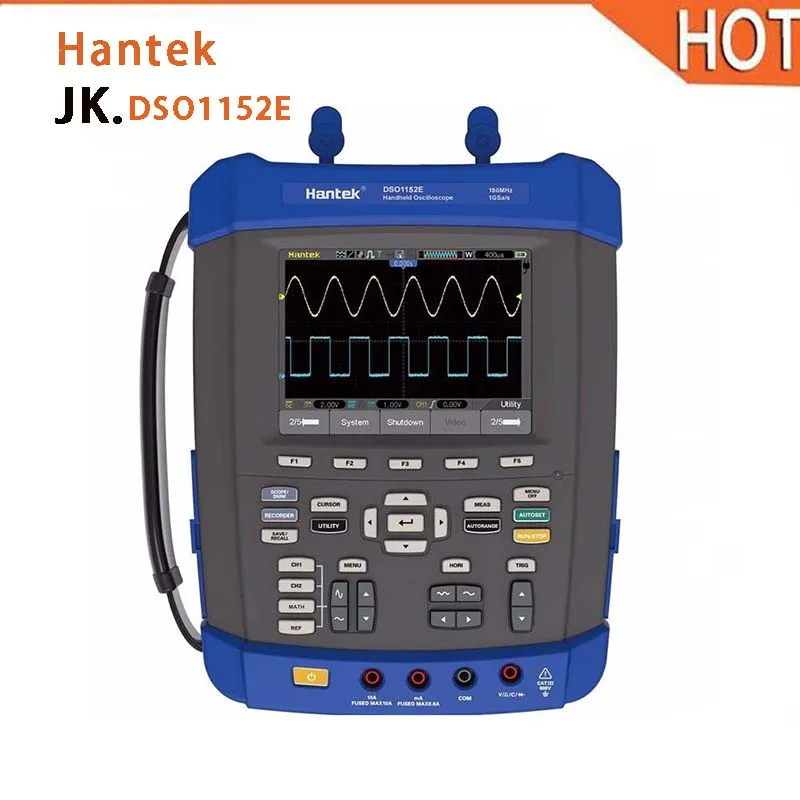 

Hantek DSO1152E Spectrum Analyzer/Frequency Counter 25Mz Arb DSO1152E Oscilloscope Waveform Generator 200 Mesa/s DDS