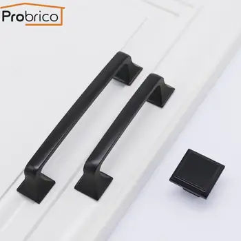 Probrico Black Handles for Furniture Drawer Knobs Kitchen Handles Cabinet Knobs and Handles Drawer Pulls