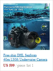 Meikon 40 м 130ft водонепроницаемый корпус для Canon G11 G12 как WP-DC34, Камера подводный Сумки для дайвинга чехол для Canon G11 G12