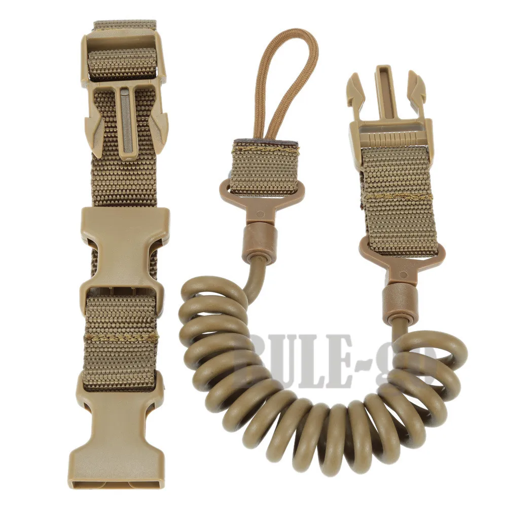 

Tactical Two Point Rifle Sling Adjustable Bungee Gun Strap System Paintball Gun Sling For Airsoft Hunting
