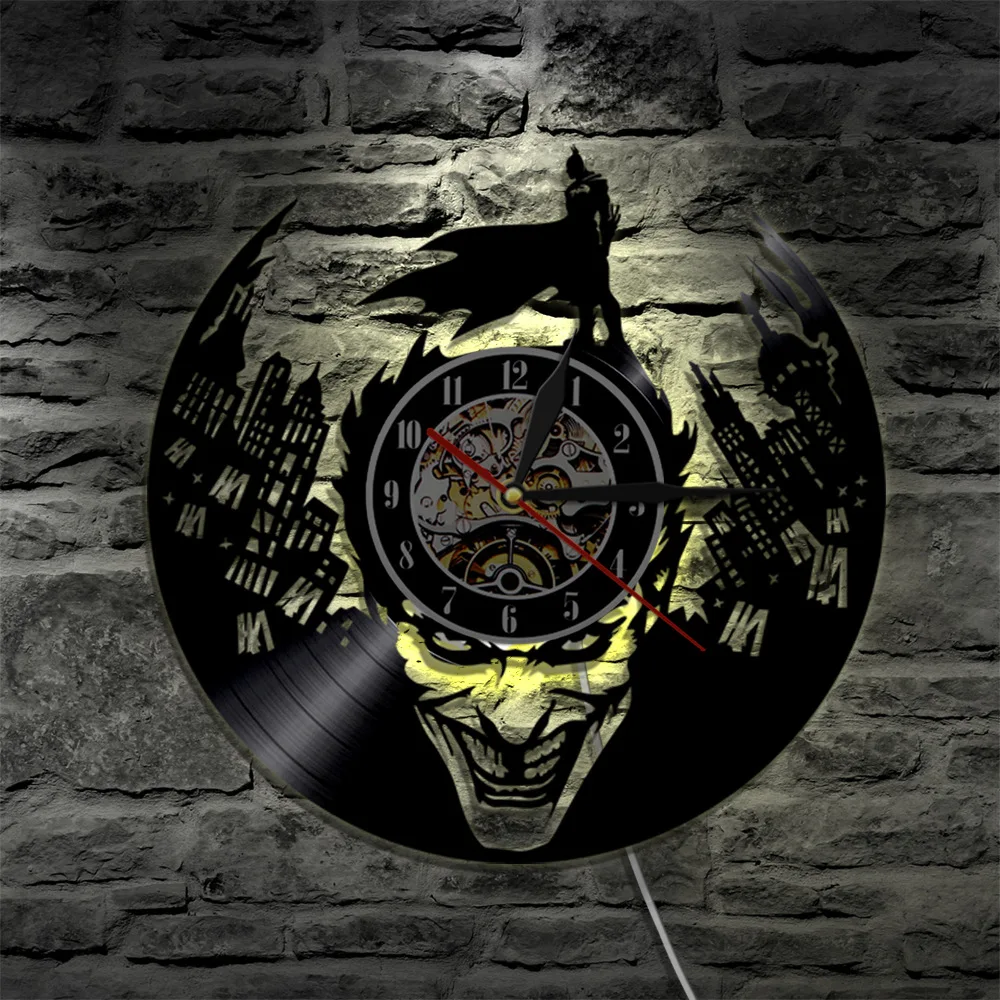 

12 inch VINYL WALL CLOCK with remote control