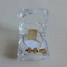 Зажим для саксофона с металлическим блоком E плоский Alto Sax зажим