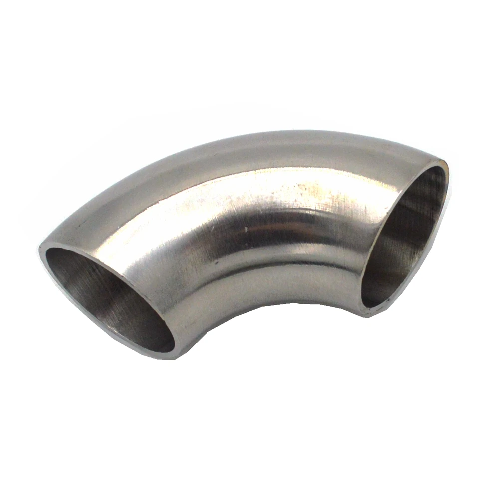16mm-38mm OD 304 codo de acero inoxidable 90 grados soldadura sanitaria codo Conexión de tubería accesorios pulido comida grado 16mm-38mm OD 304 codo de acero inoxidable 90 grados soldadura sanitaria codo Conexión de tubería accesorios pulido comida grado