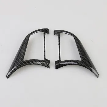

2PCS Steering Wheel Button Trim Decorative Cover Sticker for Nissan X-Trail Rogue T32 2014 2015 2016 2017 LHD RHD Accessories