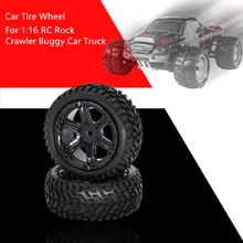 Абсолютно новая и высококачественная 2 шт. автомобильная шина резиновая колесная покрышка 75 мм для 1:16 RC Рок Гусеничный для багги грузовика