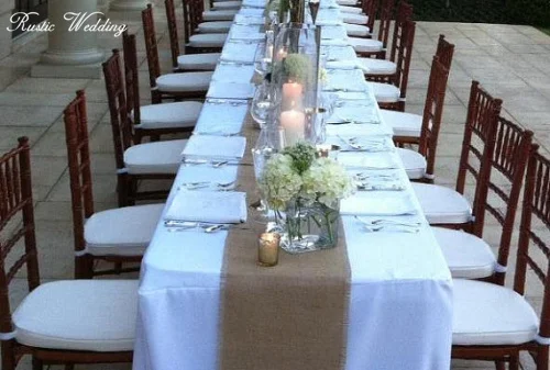 Rustic Burlap Wedding Table Runners 12 Inches Rustic Burlap Wedding Table Runners 12 Inches Wide Fall