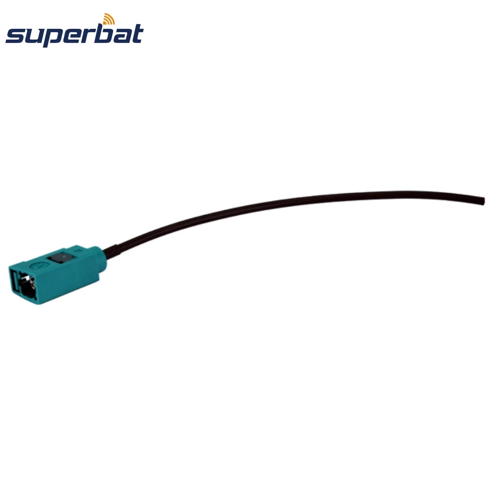 Superbat Fakra Z Прямой разъем для RG174 пользовательский удлинитель антенный кабель в сборе для беспроводного нейтрального кодирования