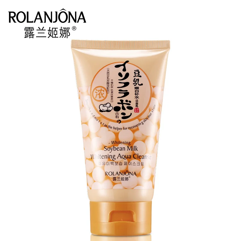 Soybean Milk Whitening Moisturizing Facial Cleanser Fade and remove