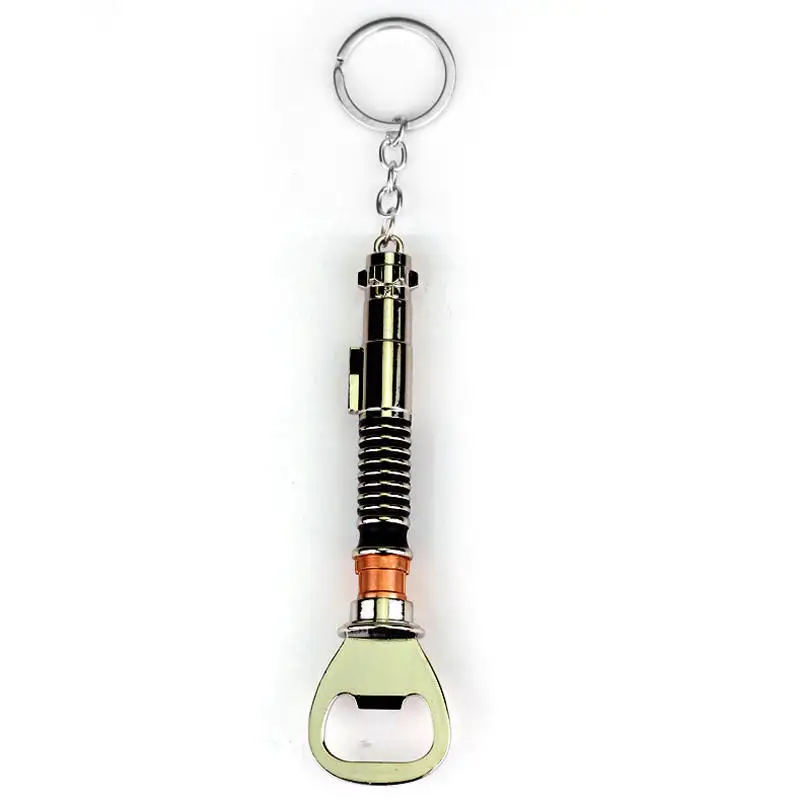 Открывалка для бутылок брелок Модель светильник металлический открывалка для пива инструмент для фанатов Звездных Войн