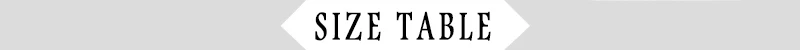 Size Table