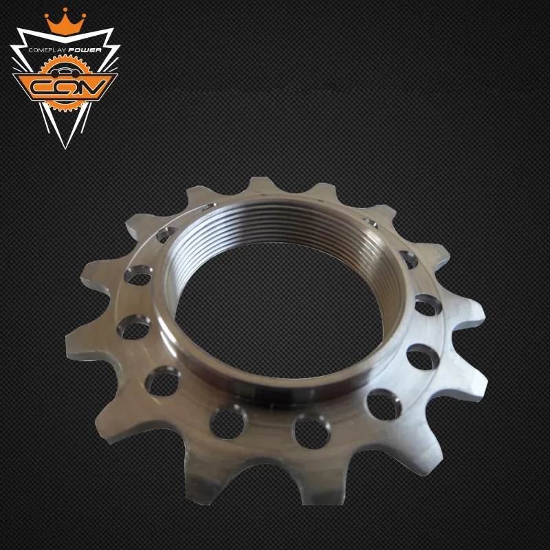 Велосипедная Трансмиссия freewheel titanium 14 T Односкоростной велосипед скалолазание велосипед высокой плотности freewheel Экстремальные виды спорта