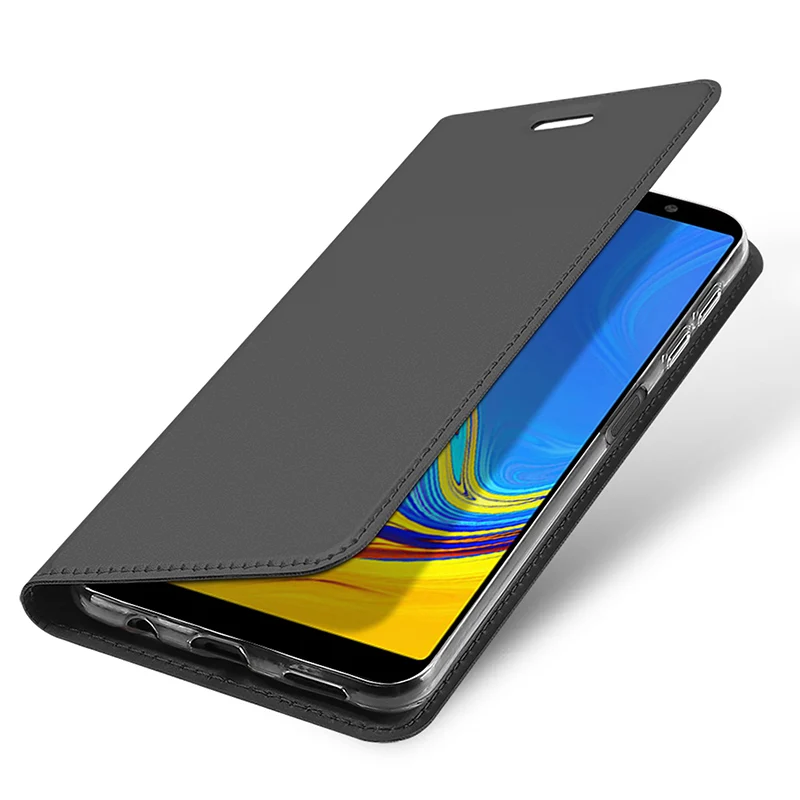 Для samsung Galaxy A7 Флип кожаный чехол, Роскошный футляр чехол для телефона СПС samsung A7 A750 чехол для телефона Hoesjes
