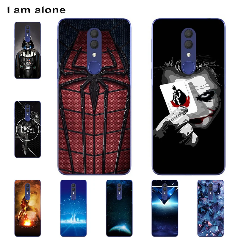 

Phone Bags For Alcatel 1X (2019) 5008Y 5.5 inch Solf TPU Fashion Color Mobile Cases For Alcatel 1X (2019) Cover Shipping Free