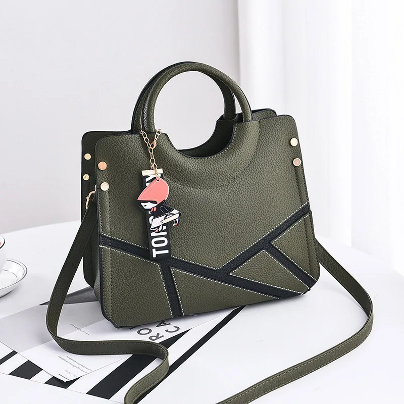 Women Patchwork Handbag Female Crossbody Shoulder Bags Designer INS Lady Messenger Tote Party Purse Top-Handle Sac A Main SS7263 (19)