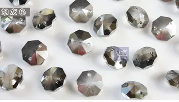 

a17 Crystal chandelier parts glass beads for chandeliers K9 High grade crystal beads &Wedding crystal lamp accessories 14MM