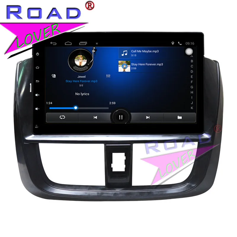 Excellent TOPNAVI Android 6.0 2G+32GB 10.1" Car PC Head Unit Player For Toyota Yaris/Vios 2017 Stereo GPS Navigation Auto Radio NO DVD MP3 4