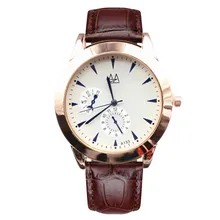 Fashion Simple Vintage Quartz Men Watch Casual Leather Dress Watches Analog Classic Quartz Wristwatches relogio masculino
