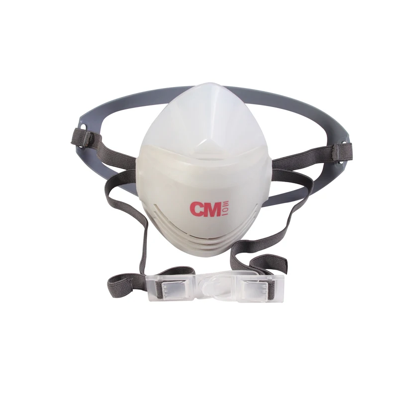 04 CM Industrial Half Mask Anti-Dust Mask Respirator Mask Face Paint Spray Gas Mask Protective Work Dust Proof Masks With Filter