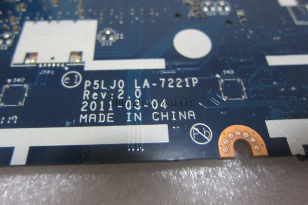 Купить для асера Aspire 5830 5830 т материнская плата ноутбука p5lj0 ла ...