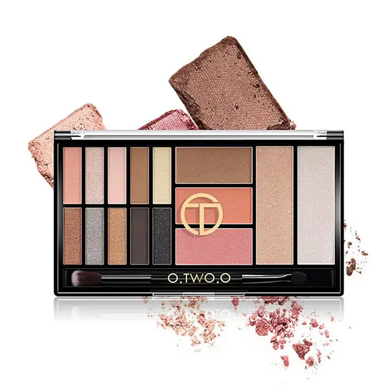 

O.TWO.O Palette Eyeshadow Matte Shimmer Pigment Glitters Makeup Pallete 10 Colors Eyeshadow Waterproof Lasting For Women Gift