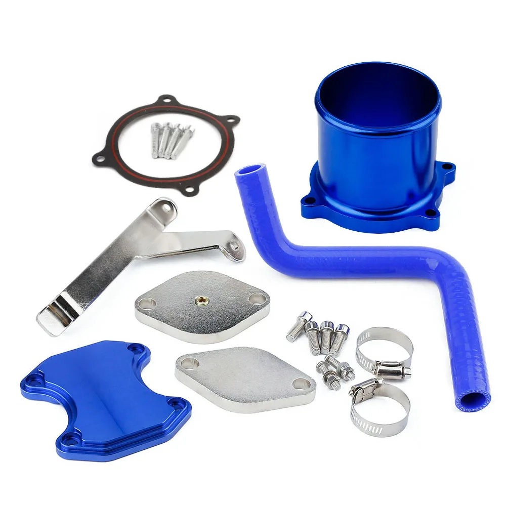 EGR Cooler Kit /& Throttle Valve Delete Kit for Dodge Ram 6.7L Diesel 05//07-09 US