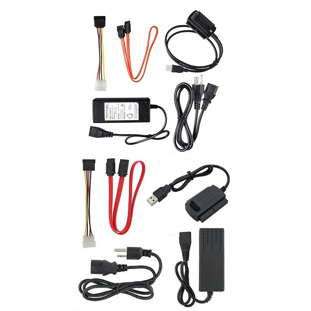 SATA/PATA/IDE к USB 2,0 адаптер конвертер кабель для 2,5/3,5 дюймовый жесткий диск
