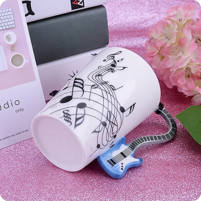 Guitar Ceramic Mug  (3)