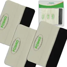 FOSHIO 3 шт. виниловых пленка для оклейки автомобиля Ракель оконный скребок автомобильный виниловый наклейки аппликатор для плёнки для удаления клея очиститель воды