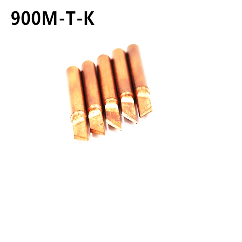 Набор наконечников для пайки SZBFT бессвинцовая красная медь 5 шт. Hakko 936 FX-888D Saike 909D