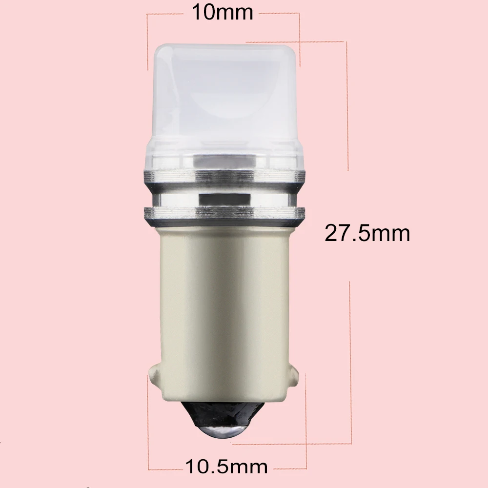 10 шт. DC12V BA9S 2835 3 SMD лампа светильник для автомобиля светодиодная пластина карта
