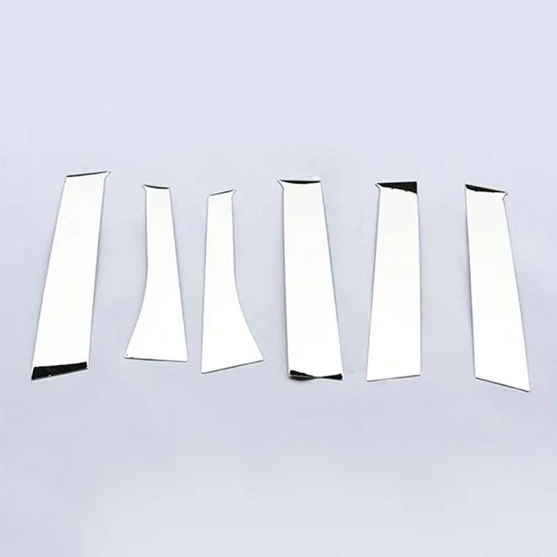 For-Mitsubishi-Outlander-2014-2015-2016-2017-2018-2019-Chrome-Window-Pillar-Post-Cover-Trim-Molding (2)