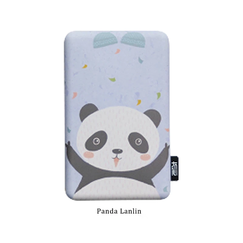 Maoxin пауэр банк для iPhone xiaomi samsung милыйпортативное зарядное устройство аккумулятор для iPhone xiaomi samsung портативная зарядка медведь шаблон дизайн повербанк - Цвет: Panda Lanlin