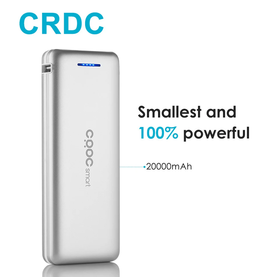 bilder für CRDC Mini Energienbank 20000 mAh (10000 mAh) Dual Tragbaren Usb-ladegerät für iPhone Xiaomi Mi5 Mi6 Samsung Externe Batterie bilder für CRDC Mini Energienbank 20000 mAh (10000 mAh) Dual Tragbaren Usb-ladegerät für iPhone Xiaomi Mi5 Mi6 Samsung Externe Batterie