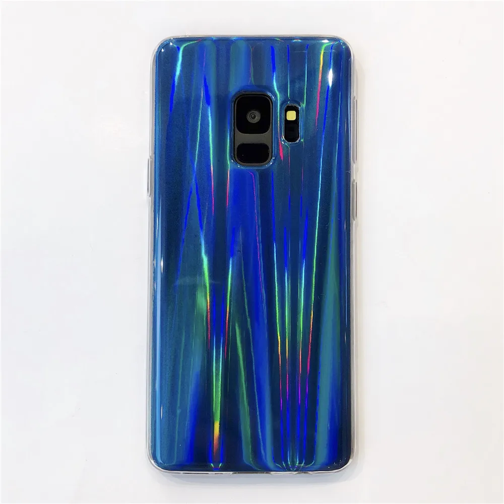 Case For Samsung Galaxy S9 S8 Plus Note 8 A3 A5 2017 Cover Aurora Colorful Glitter Soft Case For Samsung J2Pro J4 J6 2018 A6 A8  (14)