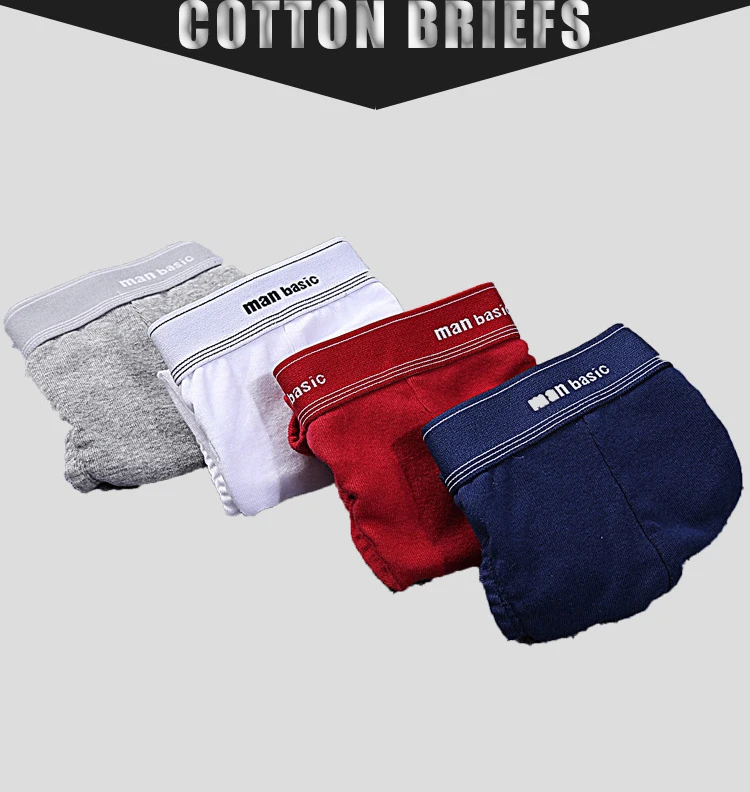 Men's Underwear Sexy Briefs  Men High Fork Panties Bikini Cotton Male Underpants Specially Male Sexy Briefs briefs