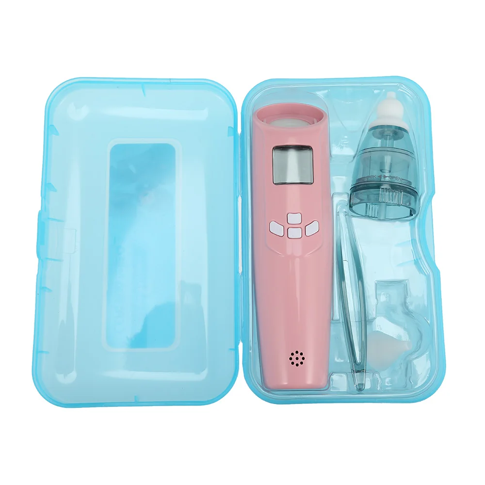 Baby Electric Nasal Aspirator Nose Snot Cleaner Suction For Newborn Infant Toddler LCD Screen Electric Nasal Aspirator For Baby