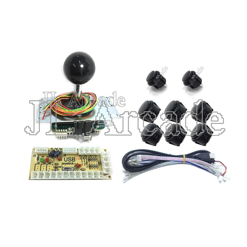 

Original Sanwa Japan JLF-TP-8YT OBSF-30 Push Btton USB to PC Zero Delay Encoder For JAMMA MAME Arcade DIY Kit