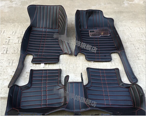 Whole Surrounded Front And Back Seats Special Car Floor Mats For
