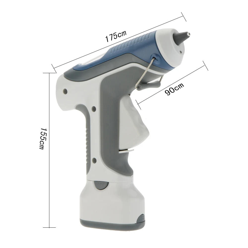GK-368 Портативный 7 Вт/6 в беспроводной термоплавкий клеевой пистолет со светодиодный подсветкой для DIY модели для домашнего ремесла 3 шт. 7 мм палочки бесплатно