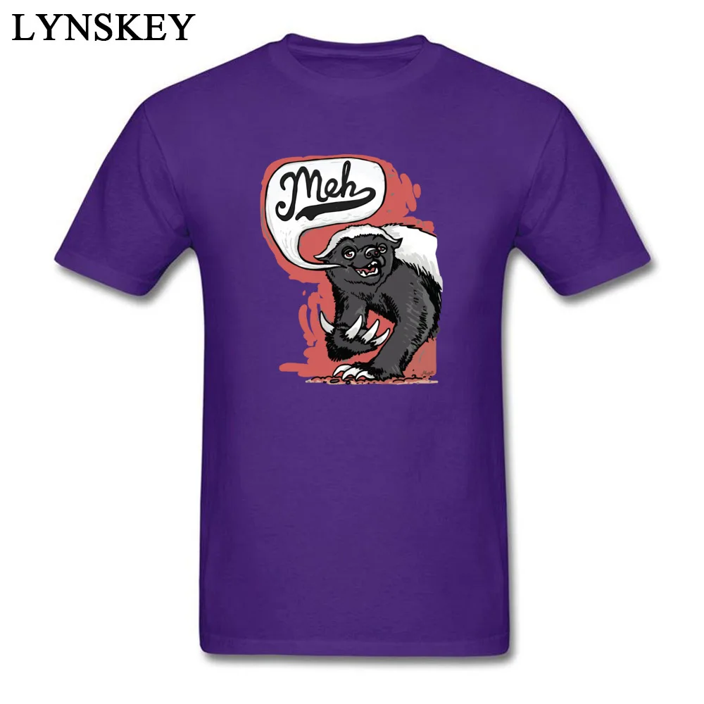 Meh Grumbles Honey Badger_purple