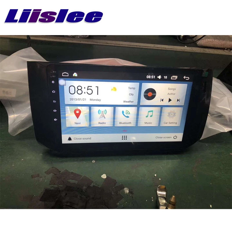 Best LiisLee Car Multimedia DVD GPS Android Audio Radio Stereo For Perodua Alza 2009~2019 Original Style System Navigation NAVI 3