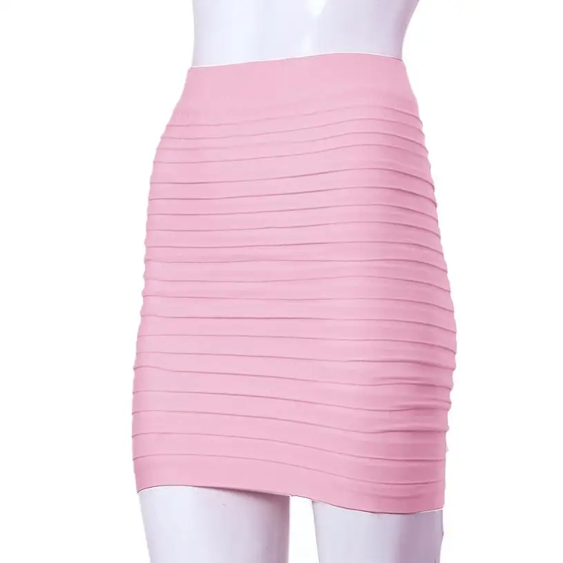 WOMAIL Европа плиссированные женские юбки Высокая Талия платье на бедрах юбка мини-юбка выше колена сплошной цвет юбки юбка N6
