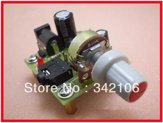 

Free Shipping!!! LM386 ultra-miniature mini amplifier board signal amplification module 3 ~ 12V module sensor